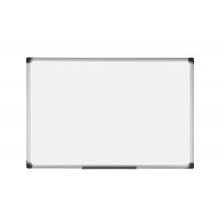 Dry-wipe&magnetic Notice Board, BI-OFFICE Top Professional, 180x120cm, ceramic, aluminium frame