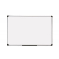 Dry-wipe&magnetic Notice Board, BI-OFFICE Professional, 120x90cm, glazed, aluminium frame