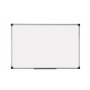 Dry-wipe&magnetic Notice Board, BI-OFFICE Professional, 120x90cm, glazed, aluminium frame