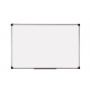 Dry-wipe&magnetic Notice Board, BI-OFFICE Professional, 200x100cm, glazed, aluminium frame