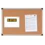 Tablica korkowa BI-OFFICE, 60x45cm, rama aluminiowa, Tablice korkowe, Prezentacja