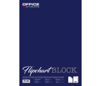 Flipchart Pad OFFICE PRODUCTS, square ruled, 58, 5x81cm, 20 sheets, white