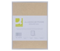Ramka aluminiowa Q-CONNECT, 300x400mm, Antyramy, ramki, Prezentacja