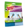 Microfiber Wipe SCOTCH BRITE™ for glass surfaces and mirrors 2pcs dark&light blue
