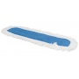 Mop microfibre pad used for dry and wet cleaning blue