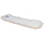 Mop microfibre knotted pad used for wet cleaning beige