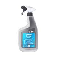 Cleaning and Glossing Agent CLINEX Shine Steel 77-628, for stainless steel
