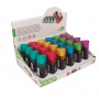 Eraser with a pencil sharpener assorted colours