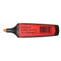 Highlighter Premium 2-5mm (line) rubberised grip red