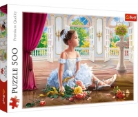 PUZZLE 500-EL MAŁA BALETNICA, 500 element&oacute;w, Puzzle