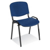 Krzesło konferencyjne OFFICE PRODUCTS Kos Premium, niebieskie, Krzesła i fotele, Wyposażenie biura