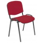 Krzesło konferencyjne OFFICE PRODUCTS Kos Premium, czerwone, Krzesła i fotele, Wyposażenie biura