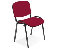Krzesło konferencyjne OFFICE PRODUCTS Kos Premium, bordowe, Krzesła i fotele, Wyposażenie biura