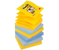 Bloczek samoprzylepny POST-IT® Super sticky Z-Notes (R330-6SS-NY), 76x76mm, 6x90 kart., new york, Bloczki samoprzylepne, Papier i etykiety