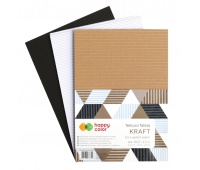 TEKTURA FALISTA KRAFT A4 10ARK.3KOL.H.COLOR, Podkategoria, Kategoria