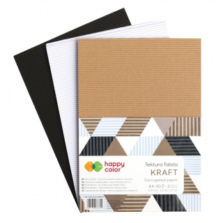 TEKTURA FALISTA KRAFT A4 10ARK.3KOL.H.COLOR, Podkategoria, Kategoria