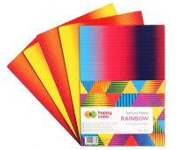 TEKTURA FALISTA RAINBOW A4 5ARK.HAPPY COLOR, Podkategoria, Kategoria