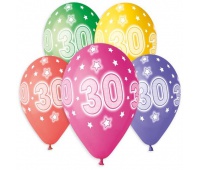BALONY PREMIUM HEL Z NADRUKIEM 30 13" /5/, Podkategoria, Kategoria