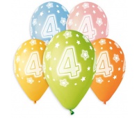 BALONY PREMIUM HEL Z NADRUKIEM 4 13" /5/, Podkategoria, Kategoria