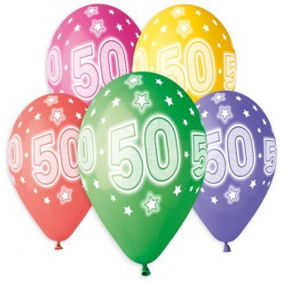 BALONY PREMIUM HEL Z NADRUKIEM 50 13"/5/, Podkategoria, Kategoria