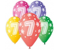 BALONY PREMIUM HEL Z NADRUKIEM 7 13" /5/, Podkategoria, Kategoria