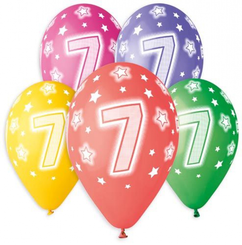 BALONY PREMIUM HEL Z NADRUKIEM 7 13" /5/, Podkategoria, Kategoria