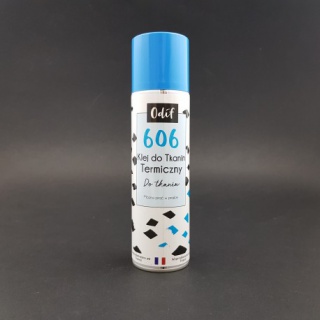 ODIF-606 KLEJ DO TKANIN TERMICZNY SPRAY 250ML, Podkategoria, Kategoria