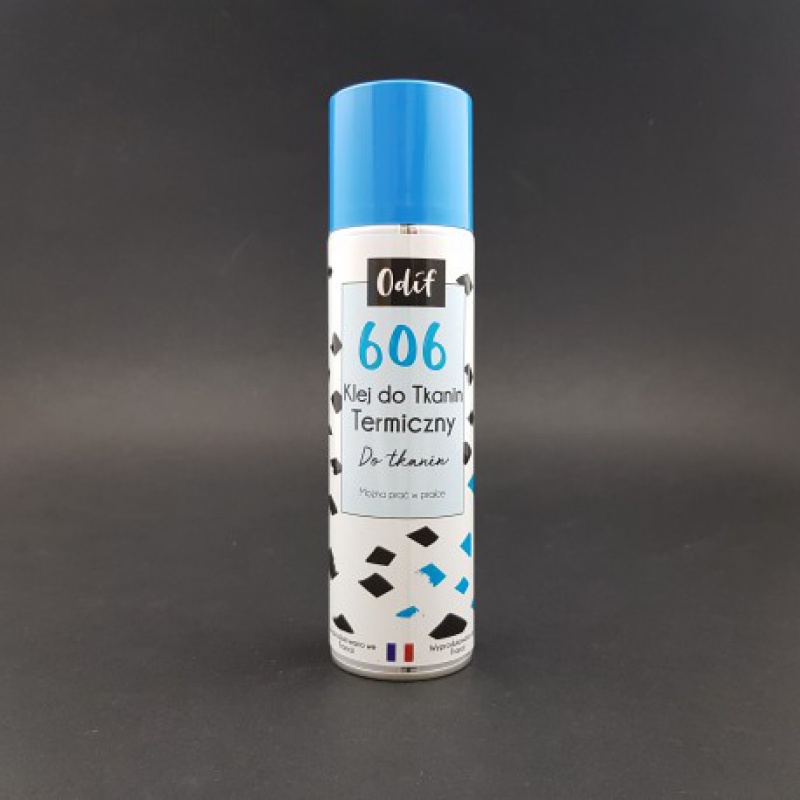 ODIF-606 KLEJ DO TKANIN TERMICZNY SPRAY 250ML, Podkategoria, Kategoria