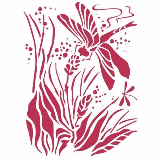 STAMP SZABLON 15x20cm WAŻKA, Podkategoria, Kategoria