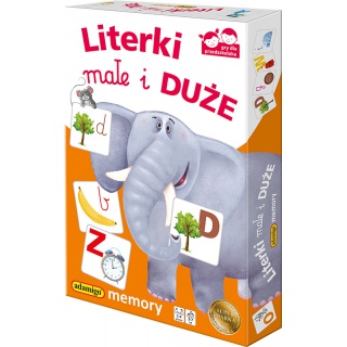 LITERKI MAŁE I DUŻE ADAMIGO MEMORY 7431, Podkategoria, Kategoria