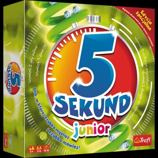 GRA - 5 sekund junior 2.0_edycja 2019, Planszowe, Gry