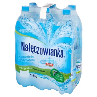 WODA NAŁĘCZOWIANKA DELIK/GAZ. 1,5L, Podkategoria, Kategoria