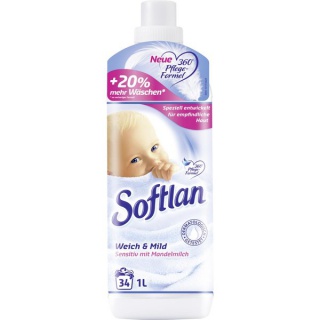 SOFTLAN PŁYN DO PŁUKANIA 1L SENSITIVE BIAŁY, Podkategoria, Kategoria