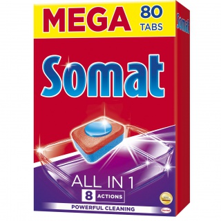 SOMAT ALL IN ONE TABLETKI 80SZT., Podkategoria, Kategoria