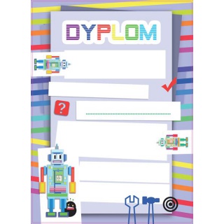 DYPLOMY DZIECIĘCE ROBOTY A4/20ark.