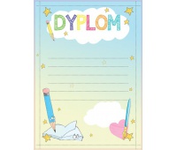 DYPLOMY DZIECIĘCE MAGICZNY OŁÓWEK A4 20ark.