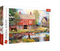 PUZZLE 2000-EL SIELSKIE ŻYCIE, 2000 element&oacute;w, Puzzle