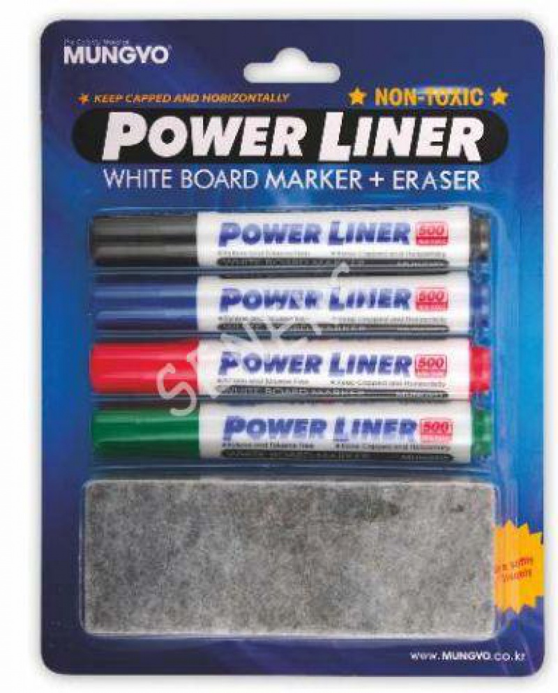 Mungyo Marker suchościeralny MA-4E komplet 4 kol., Podkategoria, Kategoria