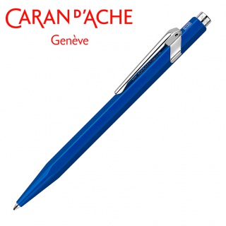 Długopis CARAN D'ACHE 849 Classic Line, M, niebieski, Długopisy, Artykuły do pisania i korygowania