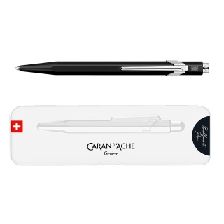 Długopis CARAN D'ACHE 849 Pop Line Fluo, M, w pudełku, czarny, Długopisy, Artykuły do pisania i korygowania