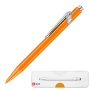 Długopis CARAN D'ACHE 849 Pop Line Fluo, M, w pudełku, pomarańczowy, Długopisy, Artykuły do pisania i korygowania