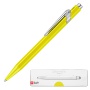 Długopis CARAN D'ACHE 849 Pop Line Fluo, M, w pudełku, żółty, Długopisy, Artykuły do pisania i korygowania
