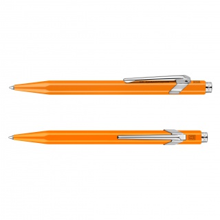 Długopis CARAN D'ACHE 849 Line Fluo, M, pomarańczowy, Długopisy, Artykuły do pisania i korygowania, Długopis automatyczny