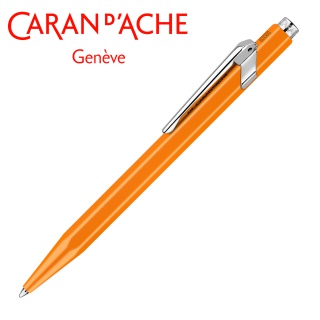 Długopis CARAN D'ACHE 849 Line Fluo, M, pomarańczowy, Długopisy, Artykuły do pisania i korygowania, Długopis automatyczny