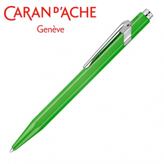 Długopis CARAN D'ACHE 849 Line Fluo, M, zielony, Długopisy, Artykuły do pisania i korygowania