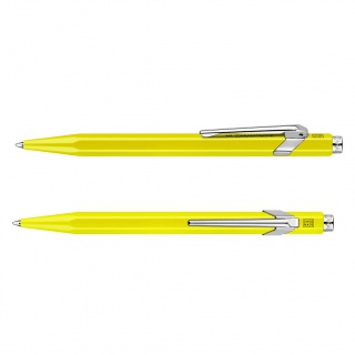 Długopis CARAN D'ACHE 849 Line Fluo, M, żółty, Długopisy, Artykuły do pisania i korygowania
