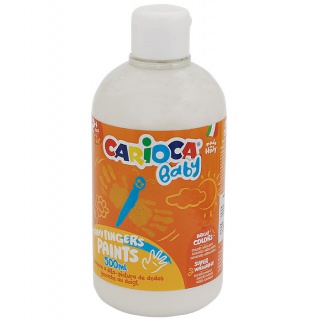 FARBA CARIOCA BABY DO MALOW.PALCAMI 500ML BIAŁA, Podkategoria, Kategoria