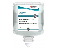 OXYBAC Foam Wash, foaming antibacterial sanitizer, dispenser refill, 1000ml