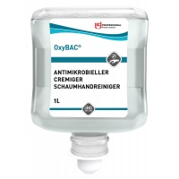 OXYBAC Foam Wash, foaming antibacterial sanitizer, dispenser refill, 1000ml