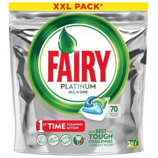 TABLETKI DO ZMYWARKI FAIRY YES PLATINUM 74SZT., Podkategoria, Kategoria
